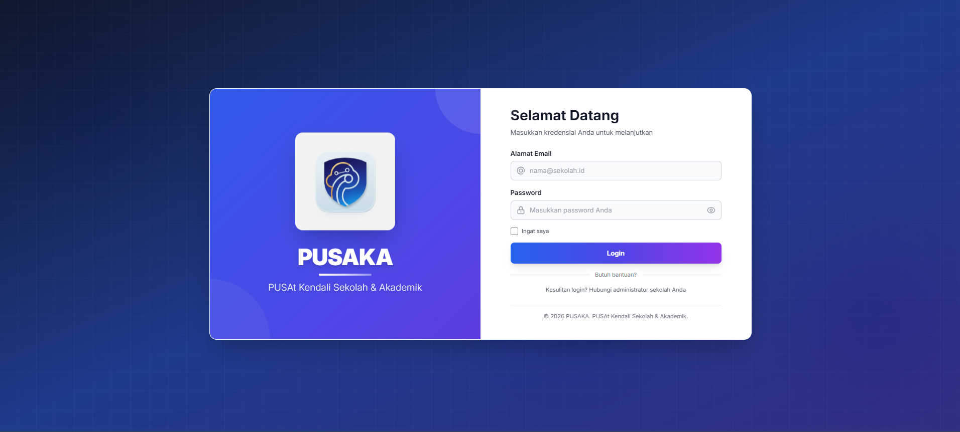 PUSAKA Portal Sanders